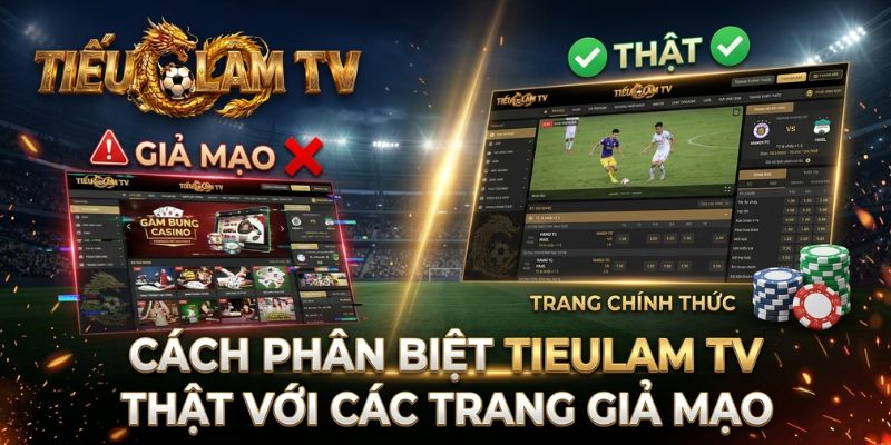 Cách Phân Biệt TieuLam TV Thật Với Các Trang Giả Mạo Cách Phân Biệt TieuLam TV Thật Với Các Trang Giả Mạo