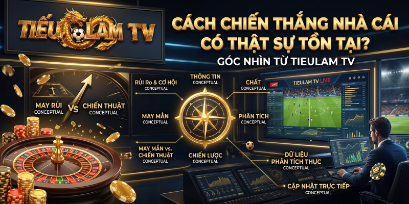 Cách Chiến Thắng Nhà Cái Có Thật Sự Tồn Tại? Góc Nhìn Từ TieuLam TV