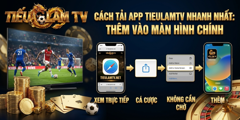 Cách Tải App TieuLam TV Nhanh Nhất: Thêm Vào Màn Hình Chính Cách Tải App TieuLam TV Nhanh Nhất: Thêm Vào Màn Hình Chính