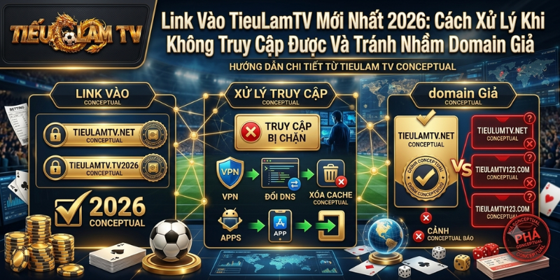 Link Vào TieuLamTV Mới Nhất 2026: Cách Xử Lý Khi Không Truy Cập Được Và Tránh Nhầm Domain Giả